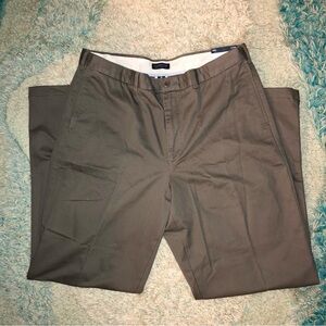 Lands' End Men's Chino Pants - Olive Brown